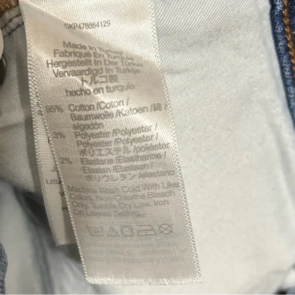 Madewell 90’s Straight High Waisted Denim Jeans Size 27 EUC - Picture 9 of 11